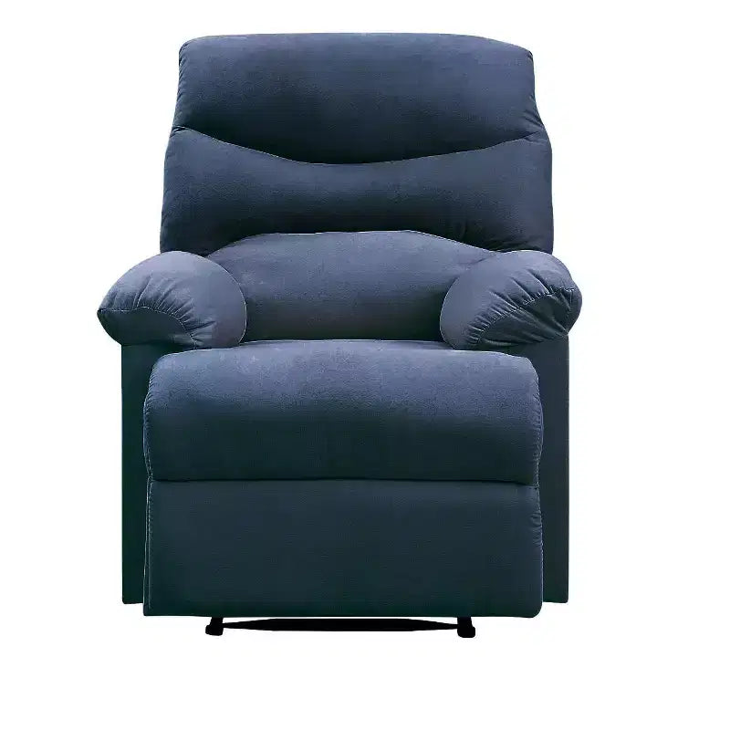 Poltrona reclinabile in pelliccia sintetica con seduta in memory foam – Divano singolo per soggiorno, camera da letto e sala lettura