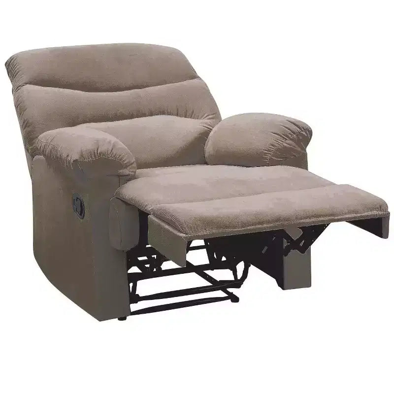 Poltrona reclinabile in pelliccia sintetica con seduta in memory foam – Divano singolo per soggiorno, camera da letto e sala lettura
