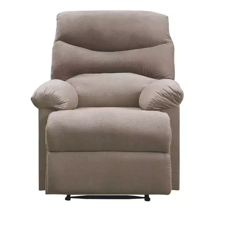 Poltrona reclinabile in pelliccia sintetica con seduta in memory foam – Divano singolo per soggiorno, camera da letto e sala lettura