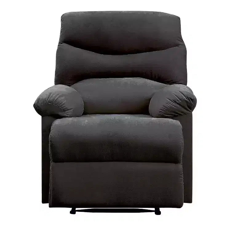 Poltrona reclinabile in pelliccia sintetica con seduta in memory foam – Divano singolo per soggiorno, camera da letto e sala lettura