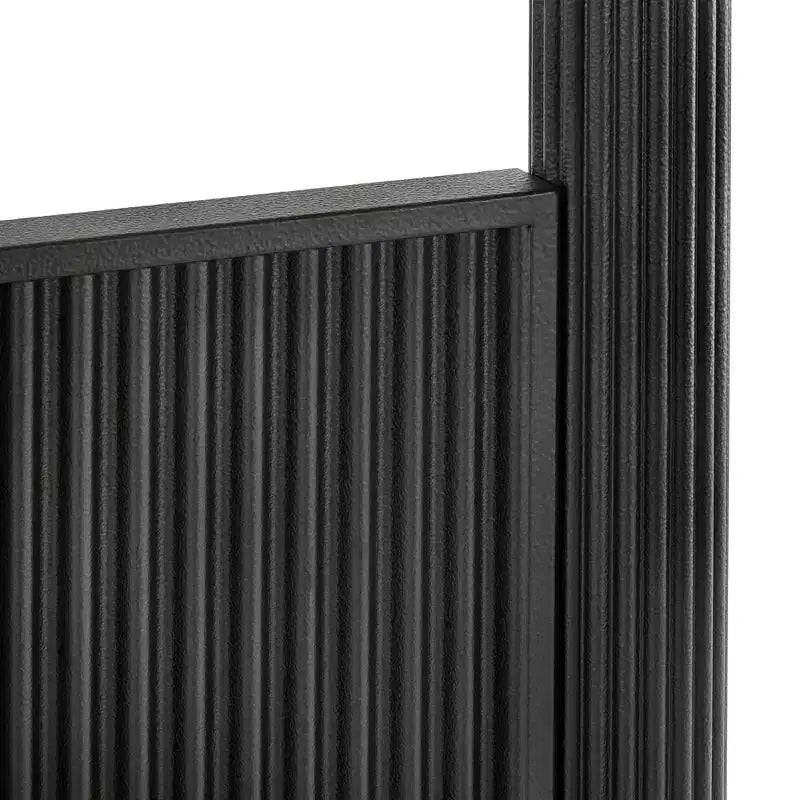 Struttura letto a baldacchino in metallo Queen Size - Nero