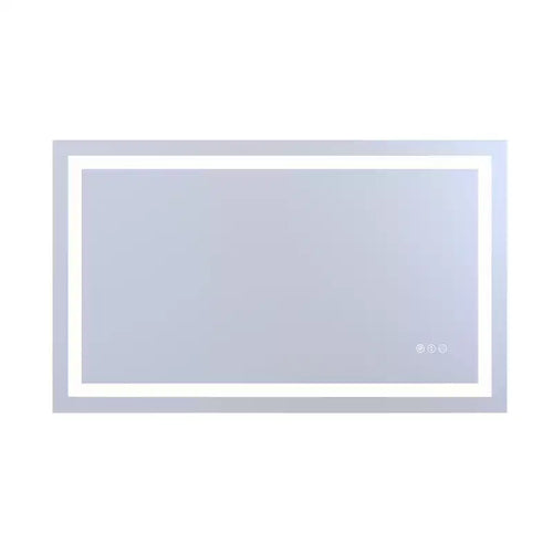 Specchio a LED 40x24 per bagno con antiappannamento e illuminazione a 3 colori dimmerabile
