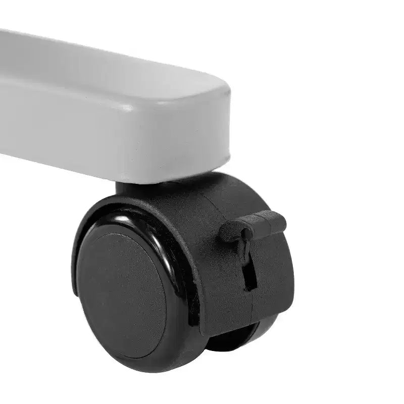 Tavolo da formazione con piano ribaltabile resistente, design impilabile, pannello per la privacy, gambe a T e telaio in metallo