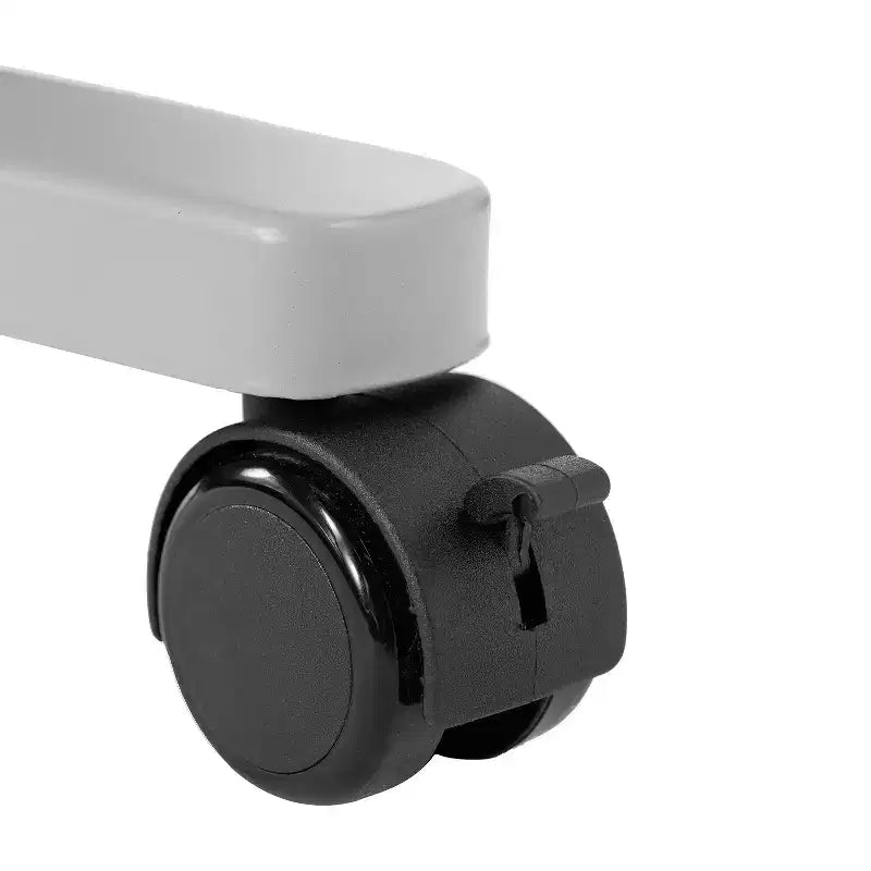 Tavolo da formazione con piano ribaltabile resistente, design impilabile, pannello per la privacy, gambe a T e telaio in metallo